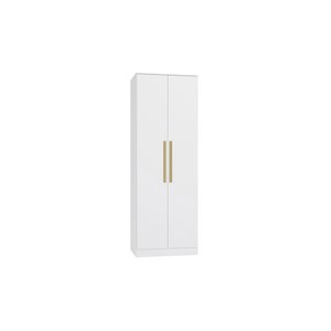 Guarda Roupa  Closet Modulado Componível 2 portas 80cm Linha Modulado Adapt N535 Kappesberg- Branco