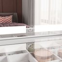 Ver mais imagens de Penteadeira 120cm com Espelho Touch Led 7 Gavetas Iris Politorno Móveis