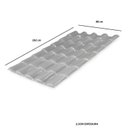Ver imagem 2 de Kit com 20 Telhas Pvc Colonial 88x262cm Lux Telhas