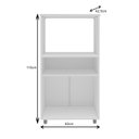 Ver imagem 4 de Armário para Forno e Microondas com 2 Portas 2309 Yescasa Branco