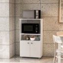 Ver imagem 1 de Armário para Forno e Microondas com 2 Portas 2309 Yescasa Branco
