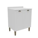 Ver imagem 1 de Armário Balcão de Cozinha 70cm com Tampo 25mm e 2 Portas 2320 Provençal