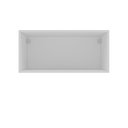 Ver imagem 2 de Armário Aéreo Basculante 1 Porta 70cm Provençal Yescasa Branco