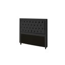 Ver imagem 1 de Cabeceira Baronesa Plus King Size 1950mm Suede Negro - Simbal