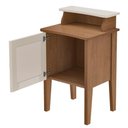 Ver imagem 3 de Mesa de Apoio Mdf Sala 43 Cm 4677 Cinamomo Off White Arly Cinamomo Off White