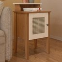 Ver imagem 6 de Mesa de Apoio Mdf Sala 43 Cm 4677 Cinamomo Off White Arly Cinamomo Off White