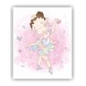 Quadros Decorativos Bailarina Quarto Infantil Menina 3 Peças:Imagem - 3