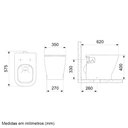 Ver imagem 4 de Bacia Convencional + Kit Instalação Gap Perla Roca