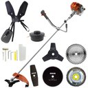 Ver imagem 2 de Roçadeira Profissional Tekna Rl520acn-tk 52cc com Lâminas de Corte + Escova Rotativa