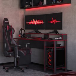 Mesa Gamer Escrivaninha em Mdp 2334 - 1