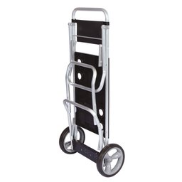 Carrinho de Praia com Avanço para Caixa Térmica Preto - 4