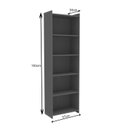 Ver imagem 3 de Estante para Livros com 5 Prateleiras 2328