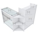 Ver imagem 7 de BALCÃO LOJA, VITRINE EXPOSITORA M70.2021.B (LOJA, CAIXA) MUNDI MOVEIS