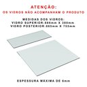 Ver mais imagens de BALCÃO LOJA, VITRINE EXPOSITORA M70.2021.B (LOJA, CAIXA) MUNDI MOVEIS