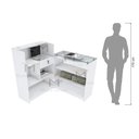 Ver imagem 6 de BALCÃO LOJA, VITRINE EXPOSITORA M70.2021.B (LOJA, CAIXA) MUNDI MOVEIS