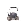 Chaleira Haus Roland Aço Inox Parede Dupla Coador Chá Café 1,5 Litros Cinza - 4