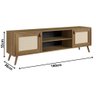 Rack Viena 160cm - Madeira - 3