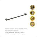 Ver imagem 2 de Porta Toalha Barra 60cm Deca You Brown Matte 2040.mr104.060.mt Deca