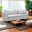 Ver imagem 1 de Sofá 2 Lugares Retrô 164m Veludo Kassia