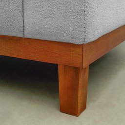 Conjunto Sofá Living 3 e 2 Malibu Bouclê 1,50/2,30m - King House - 7