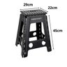 Banqueta Banquinho Plastico 45cm Dobravel com Alça Multiuso - 4