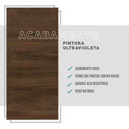 Guarda Roupa Casal 6 Portas, 2 Gavetas, Painel de TV 32 Polegadas e Gaveteiro Porto Móveis Carraro  - 10