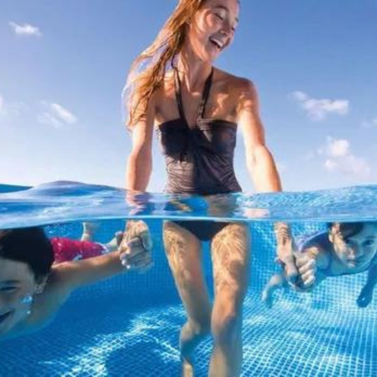 Piscina Retangular de Armação 2.282 L:azul - 4