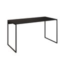 Ver imagem 1 de Mesa para Escritório Industrial Base Ferro Preto Tampo Mdp Preto 120x60