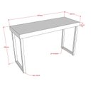 Ver imagem 3 de Trio De Mesas Expositoras Para Loja MDF Comac - Branco/Preto