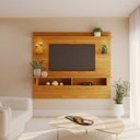 Ver imagem 6 de Painel para TV até 55 Polegadas 2,1CMX180CM 2 Nichos Viena Marrom