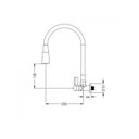 Ver imagem 2 de Torneira Coz. Parede C/ Ducha C62 - 1168