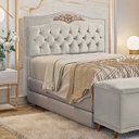 Ver imagem 1 de Cabeceira Estofada Holanda 1,60 Queen - Star Confort