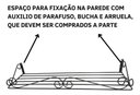 Ver imagem 5 de Floreira Vertical de Parede para 3 Vasos 80x20:preto