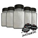 Ver imagem 1 de Pote Tempero Kit Potes+24 Etiquetas Adesivas Porta Condimento Q170