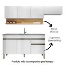 Ver imagem 4 de Cozinha Modulada 3 Pecas com Balcao Pia Line Supremo Cp Freijo Ktp Supremo Cp Freijo