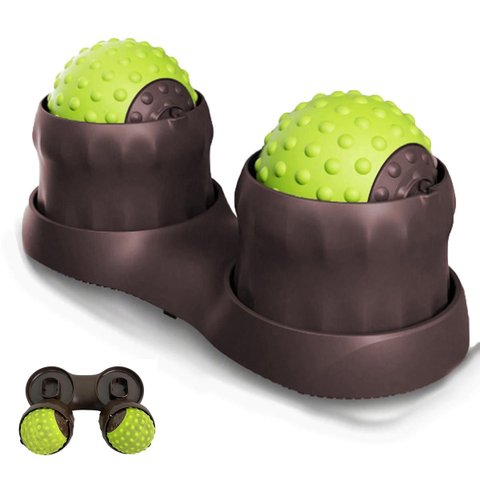 Massageador Muscular Fascite Plantar Exercicio Fisioterapia Ioga Pilates Costas Pes Pescoço Alivia D