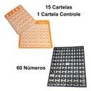 Ver imagem 2 de Jogo Bingo Vispa Caixa 15 Cartelas 60 Números 1 Marcador Bekasa 3071