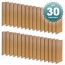 Placa Ripado com 30 Unidades Autadesivo 100% Mdf com Fita Dupla Face - Amadeirado - Lh Móveis - 5