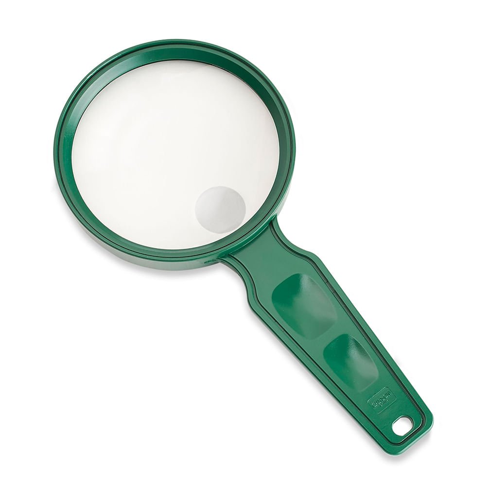 Lupa MagniVew Bifocal com ampliação de 2 x e lente pontual de 4,5x - Verde - 1