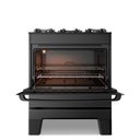 Ver mais imagens de Fogão Esmaltec Ideal Master Glass 5 Bocas 84l Bivolt Preto Mesa de Vidro Tripla Chama