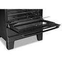 Ver imagem 4 de Fogão Esmaltec Ideal Master Glass 5 Bocas 84l Bivolt Preto Mesa de Vidro Tripla Chama