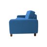 Sofá Medlyn 260cm Veludo Azul - 2