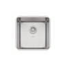 CUBA DEBUTIR DESIGN COLLECTION QUADRUM UNDERMOUNT AÇO INOX - 1