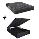 Ver imagem 1 de Cama Box Baú Casal + Colchão Portobel Verona D28 57x138x188