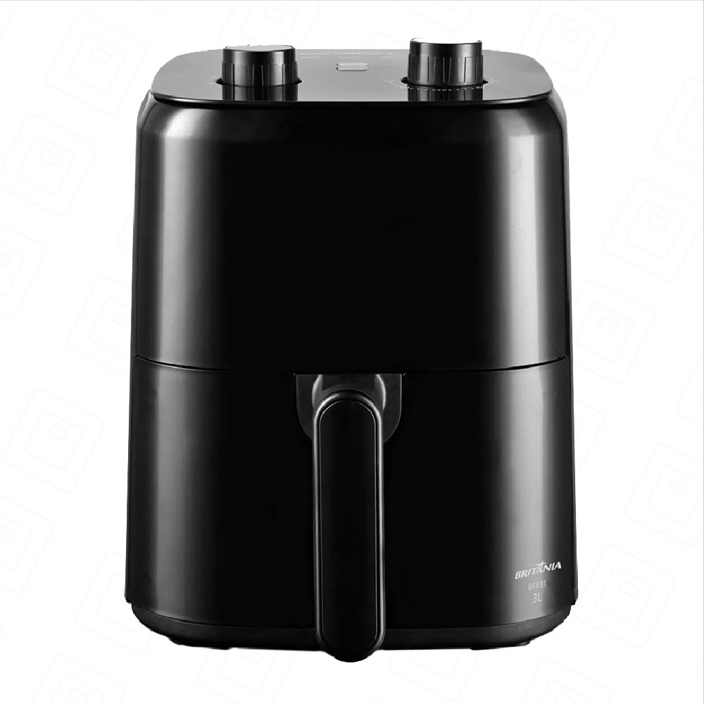 Fritadeira Air Fryer Britânia Bfr31 3l 1300w Preto - 127v - 5