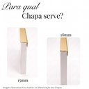 Ver imagem 6 de Kit 20 Puxador Port Gaveta Móveis Cozinh Drop Alumínio 200mm - Ouro