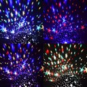 Ver imagem 3 de Luminaria Abajur Rotativa Festa Criança Neon Quarto Projetor Luz Ceu Estrelas Roxo