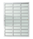 Ver imagem 1 de Porta de Correr Alumínio c/Traves.3F. 210 x 120 V.Liso Branco Brimak
