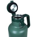 Ver imagem 5 de Garrafa Térmica Nautika Growler Aço Inox Parede Dupla 1,9l - Verde