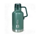 Ver imagem 2 de Garrafa Térmica Nautika Growler Aço Inox Parede Dupla 1,9l - Verde